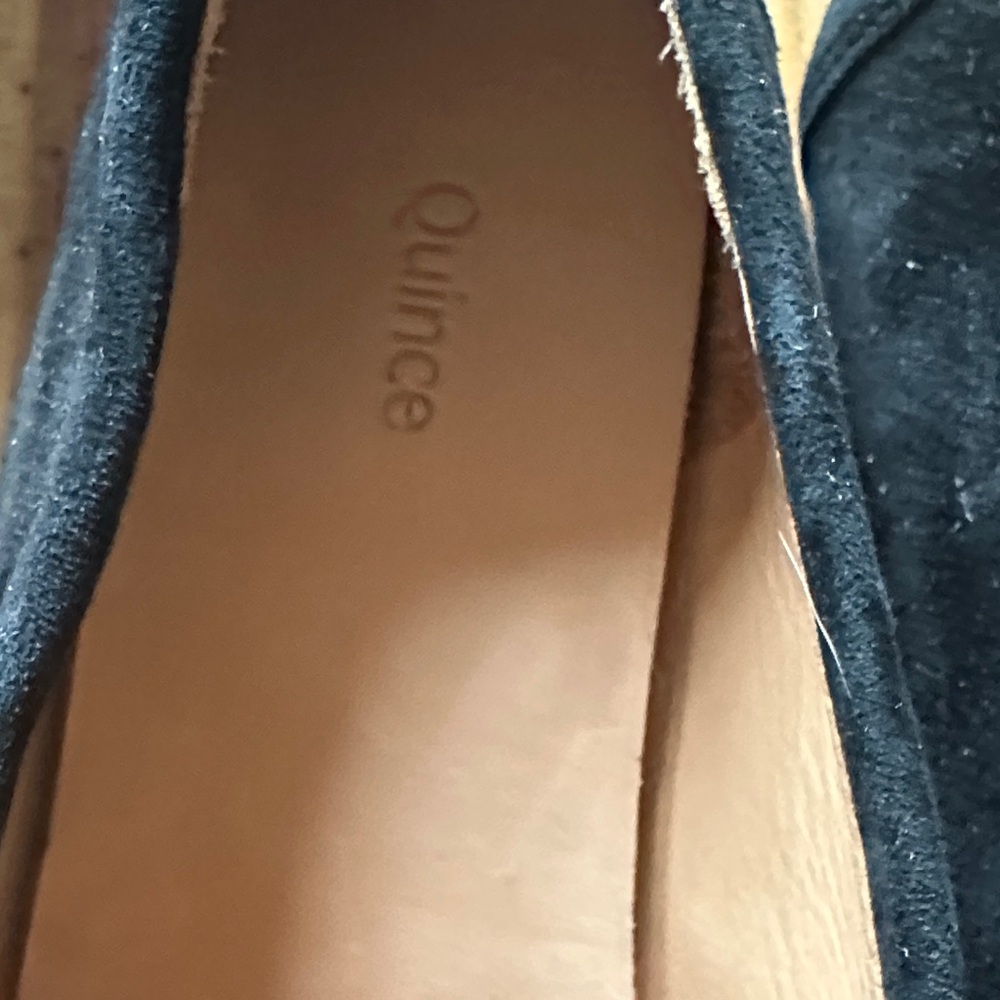 Women’s Black Suede Penny Loafers - Picture 3 of 9
